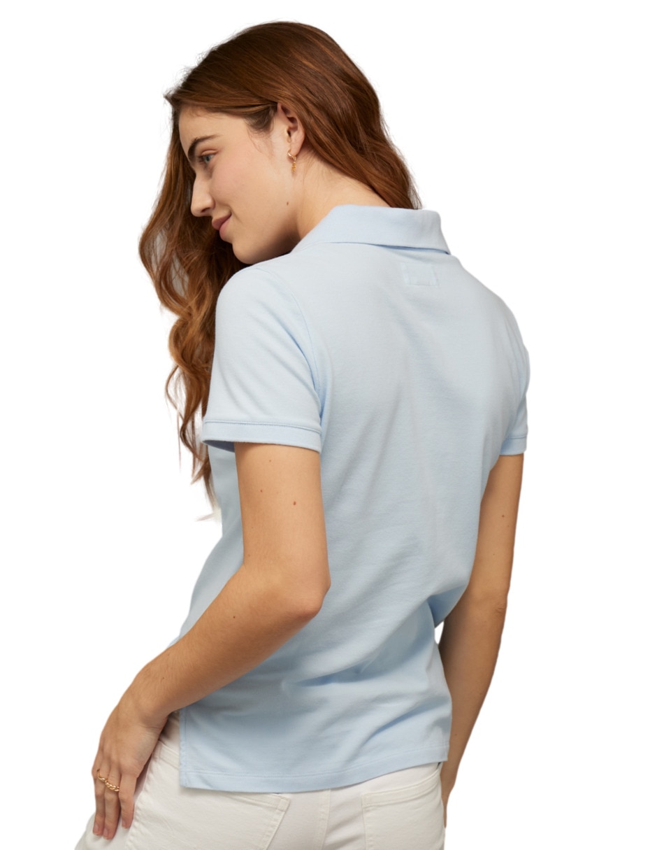 Playera tipo polo para mujer 3
