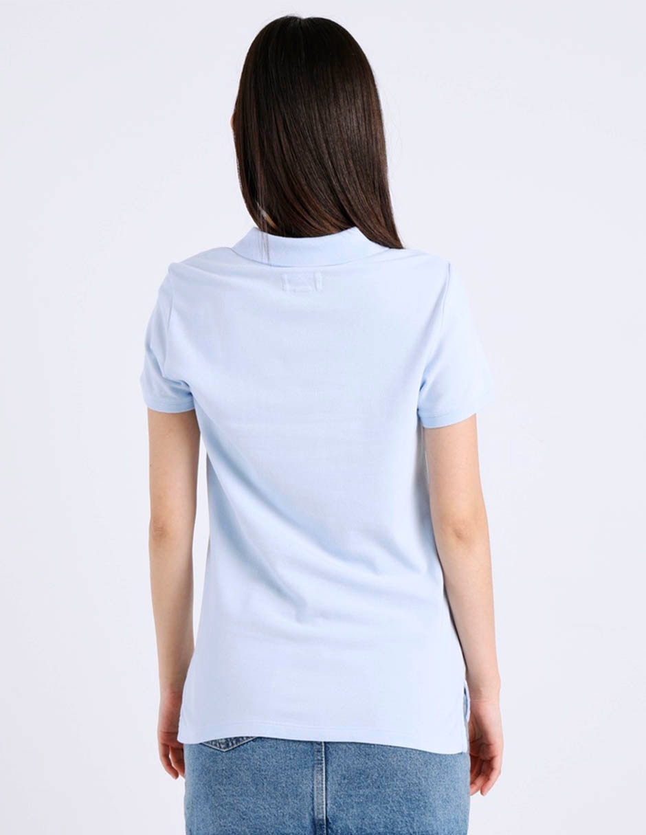 Playera tipo polo para mujer 6