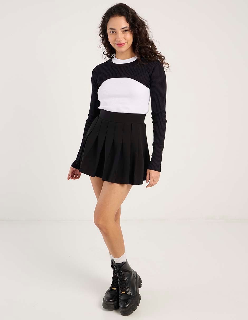 Blusa manga larga para mujer 8