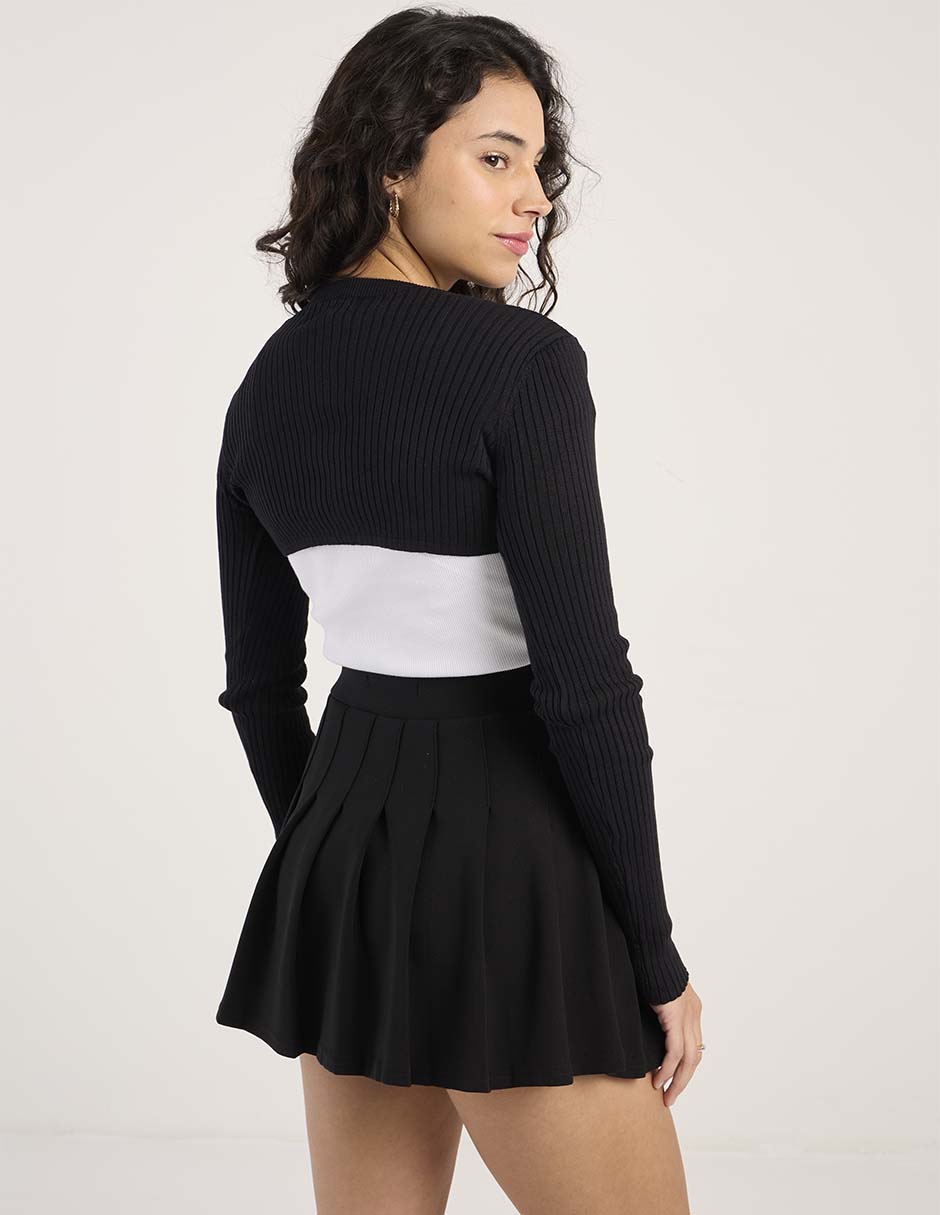 Blusa manga larga para mujer 11