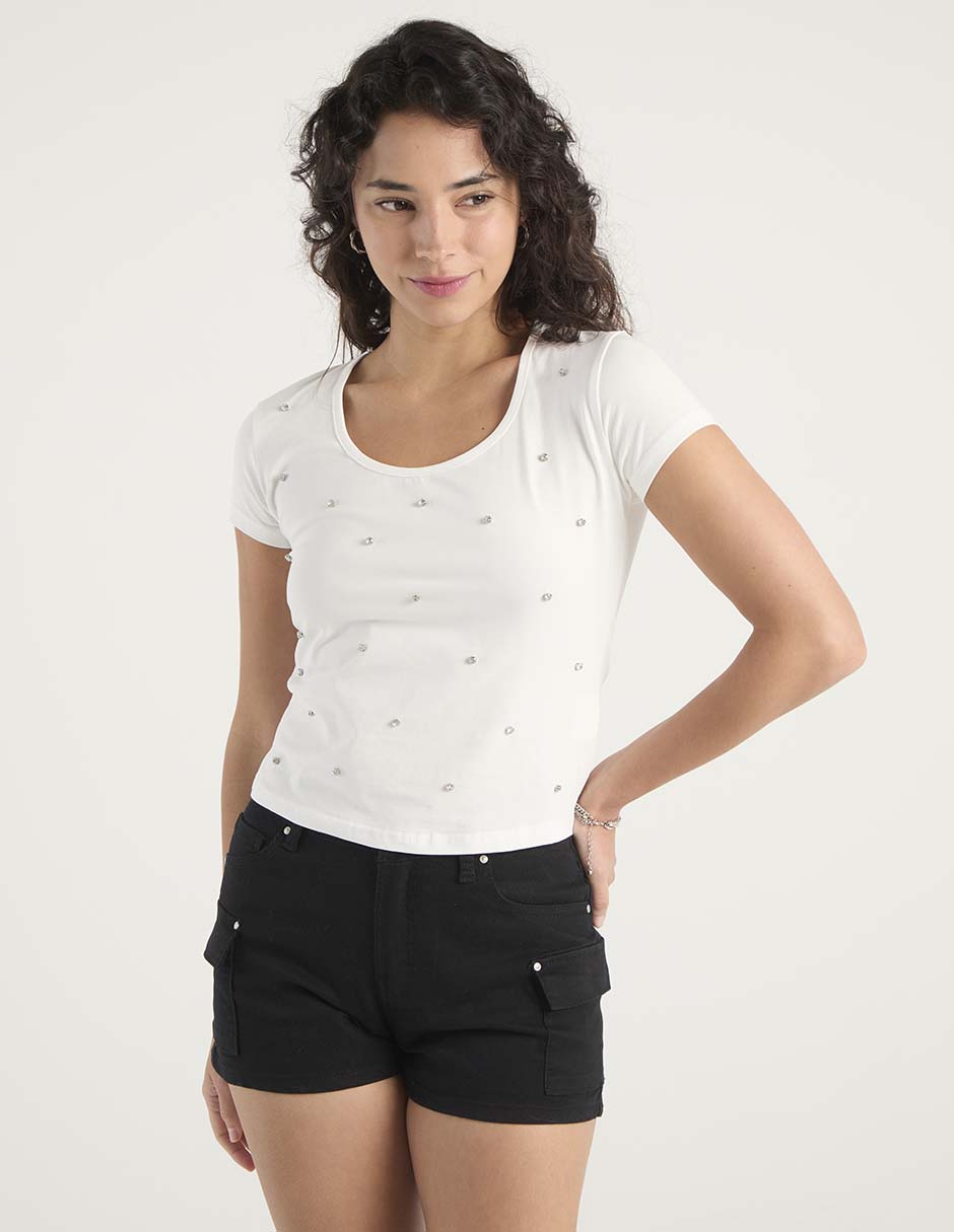 Short de algodón para mujer 7
