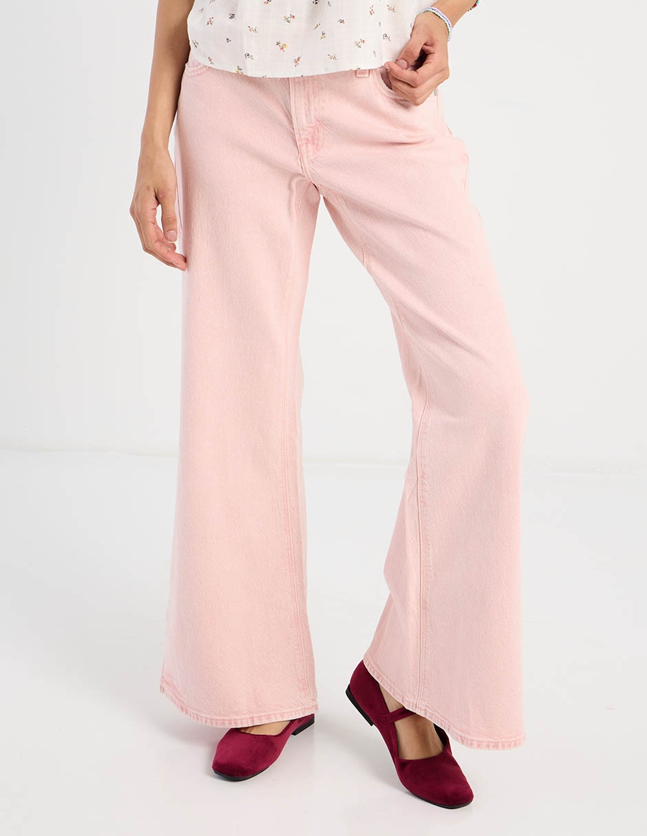 Jogger flare flare corte cintura para mujer Jogger flare flare corte cintura para mujer