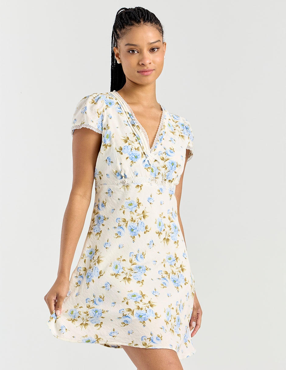 Vestido corto casual Juniors para mujer 1