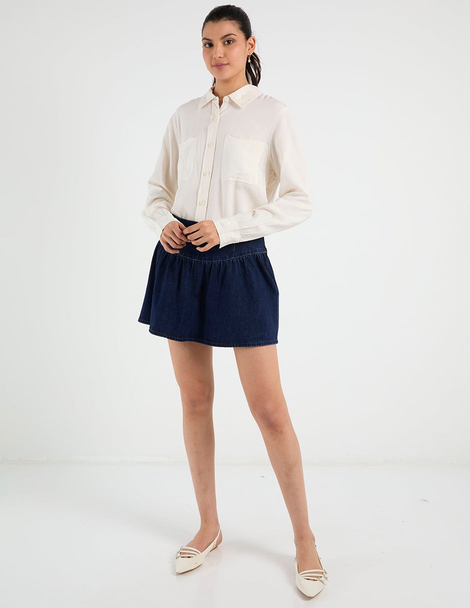 Blusa manga larga para mujer 3
