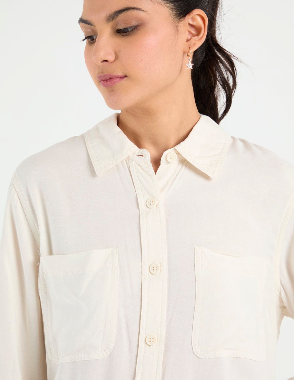 Blusa manga larga para mujer 4