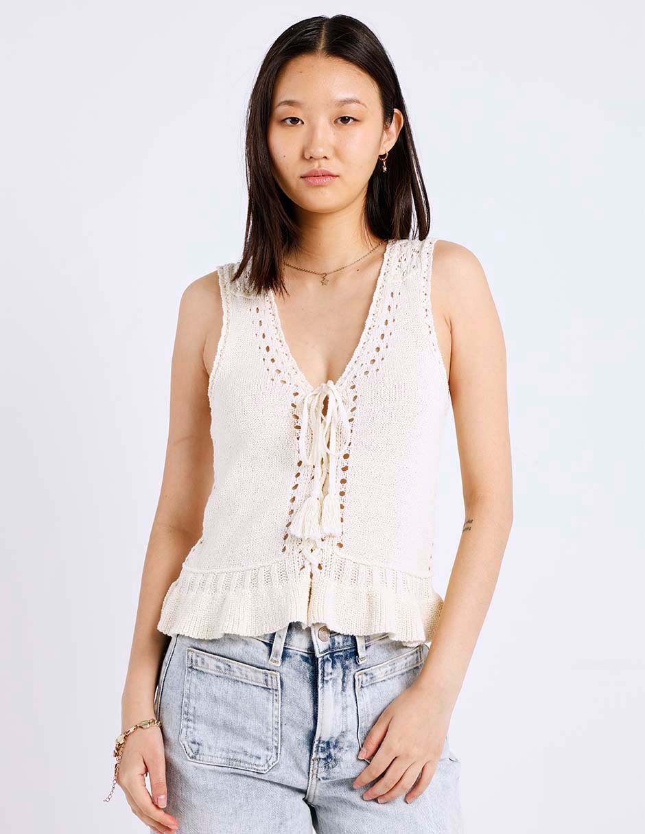 Top American Eagle cuello con escote v tirante sin tirantes