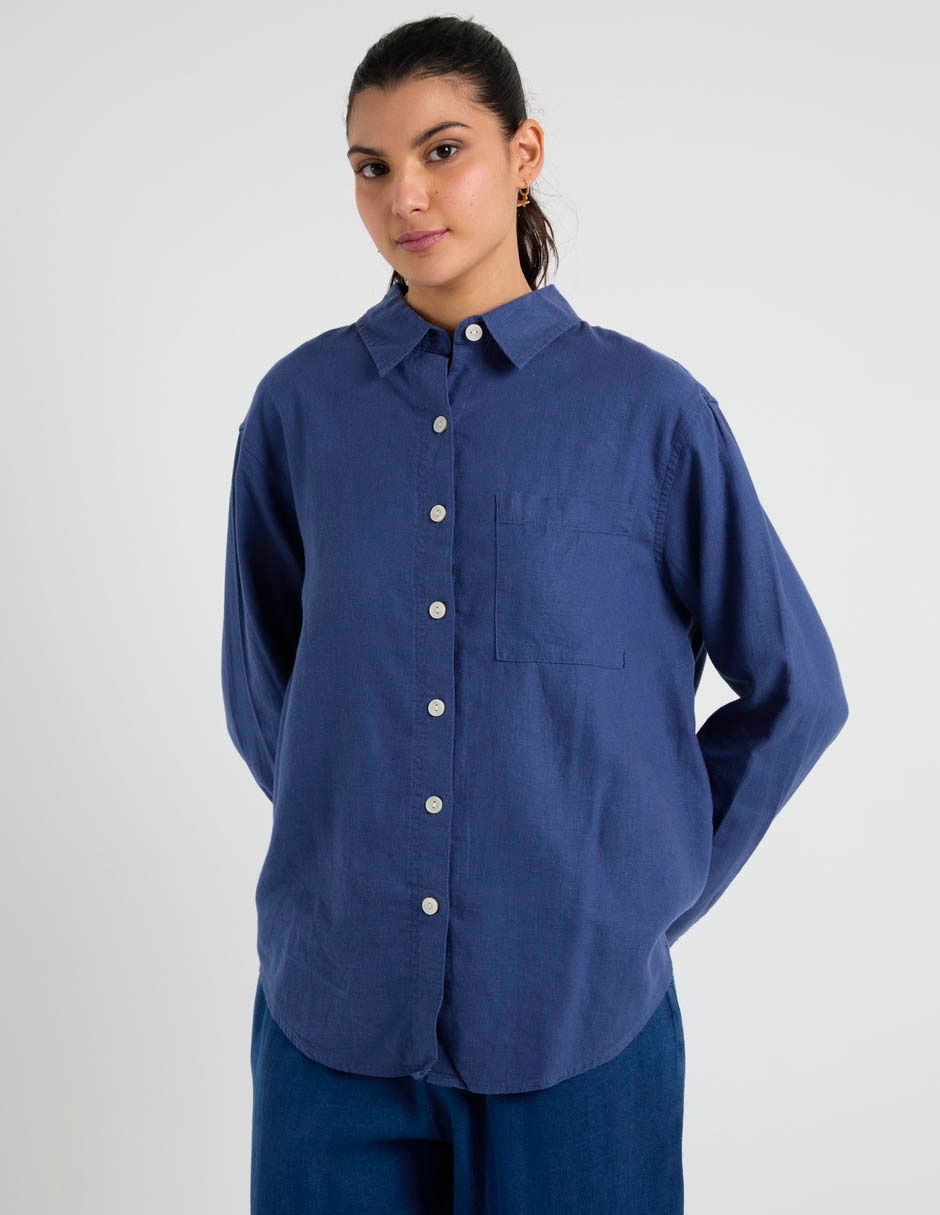 Blusa American Eagle manga larga para mujer