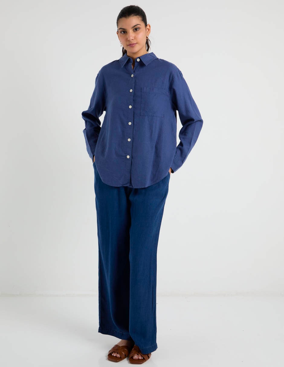 Blusa American Eagle manga larga para mujer