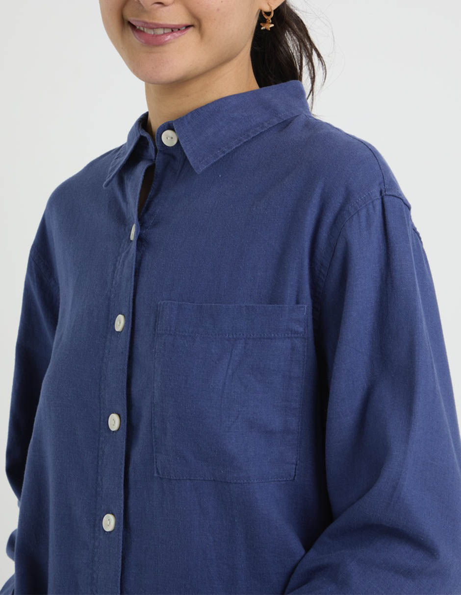Blusa American Eagle manga larga para mujer