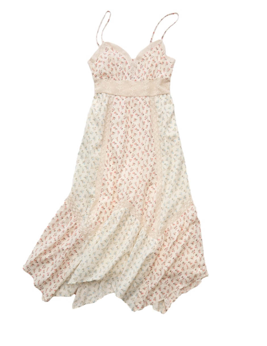 Vestido midi casual American Eagle para mujer