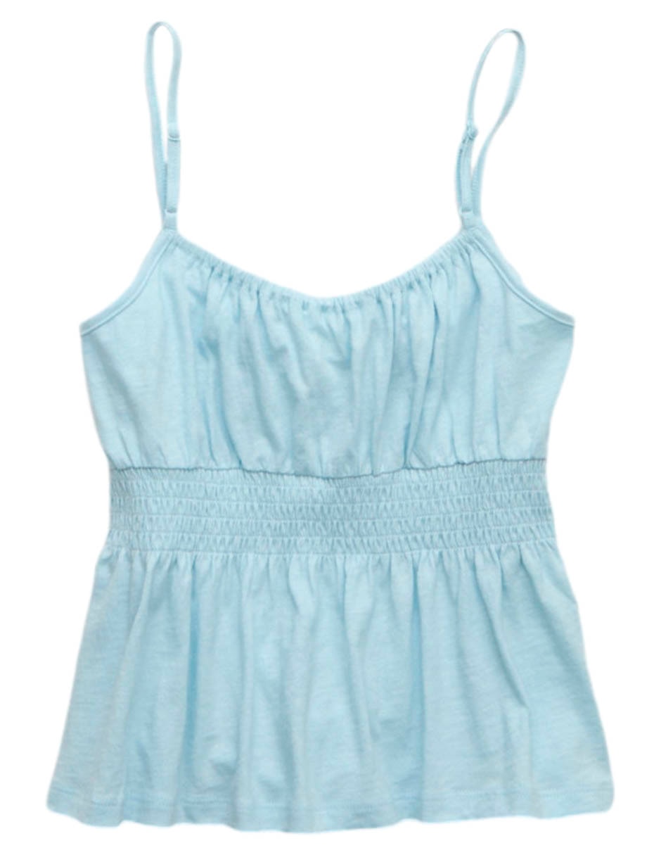 Top American Eagle escote cuadrado tirante delgado
