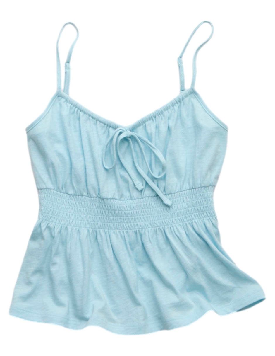 Top American Eagle escote cuadrado tirante delgado