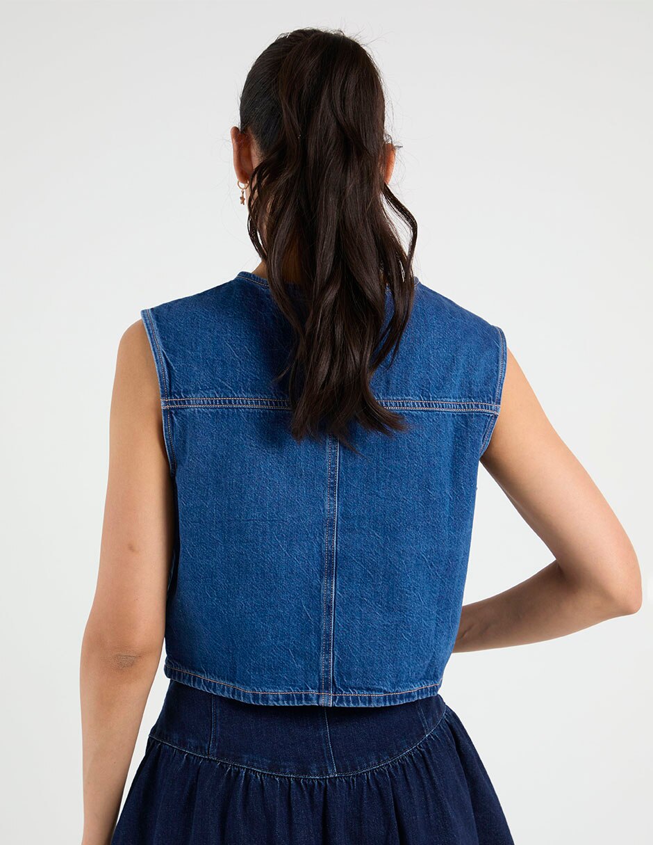 Top American Eagle escote regular