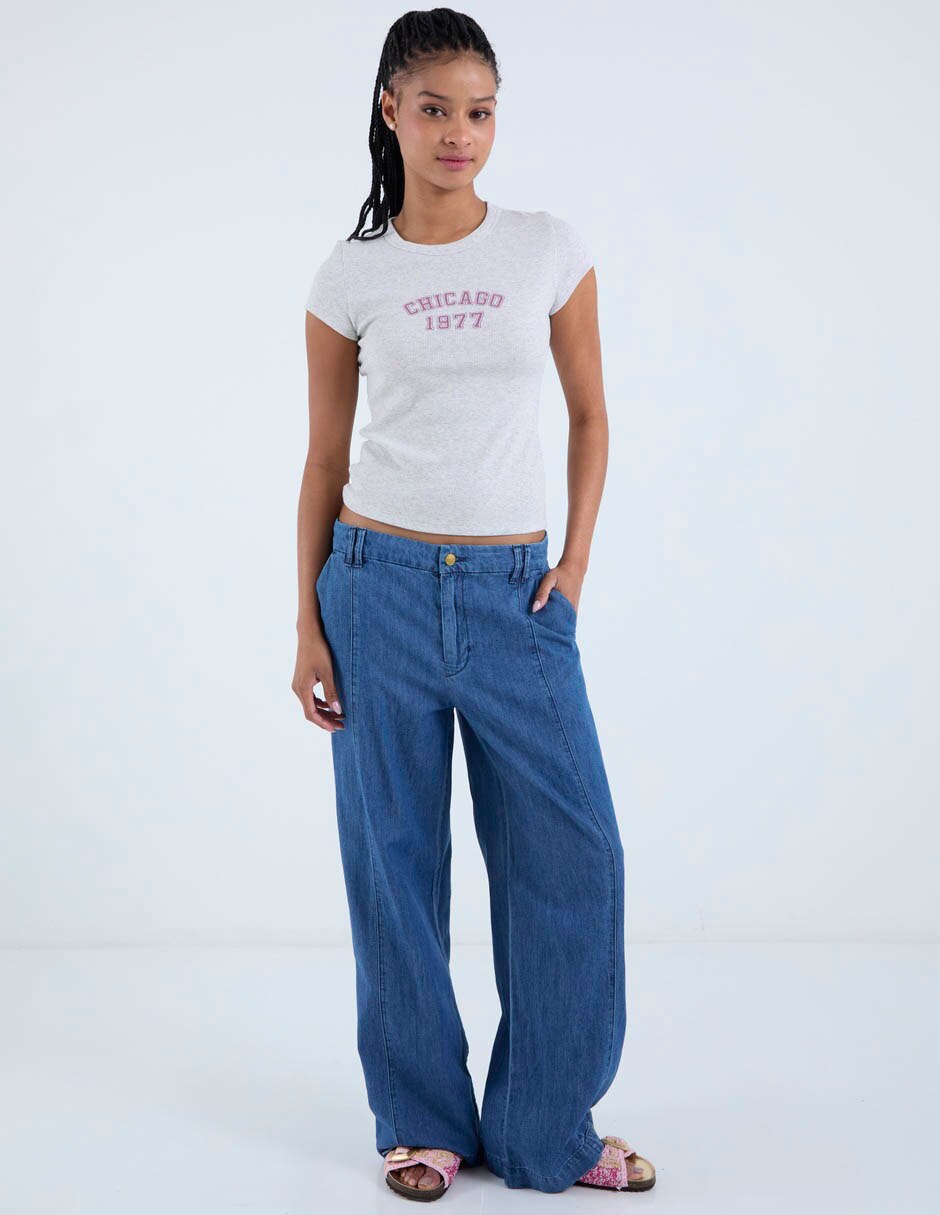 Jeans wide leg para mujer 3
