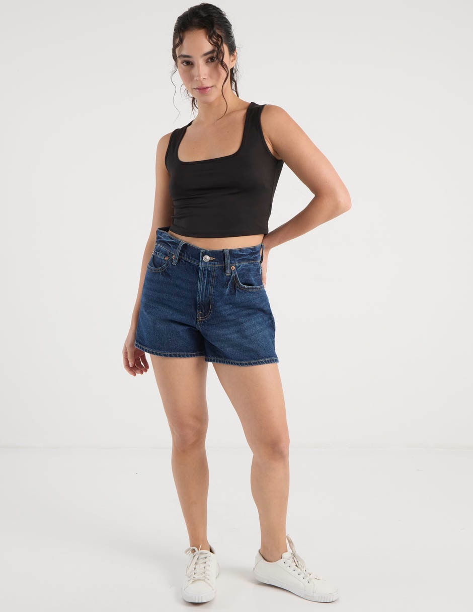 Short de mezclilla para mujer 4