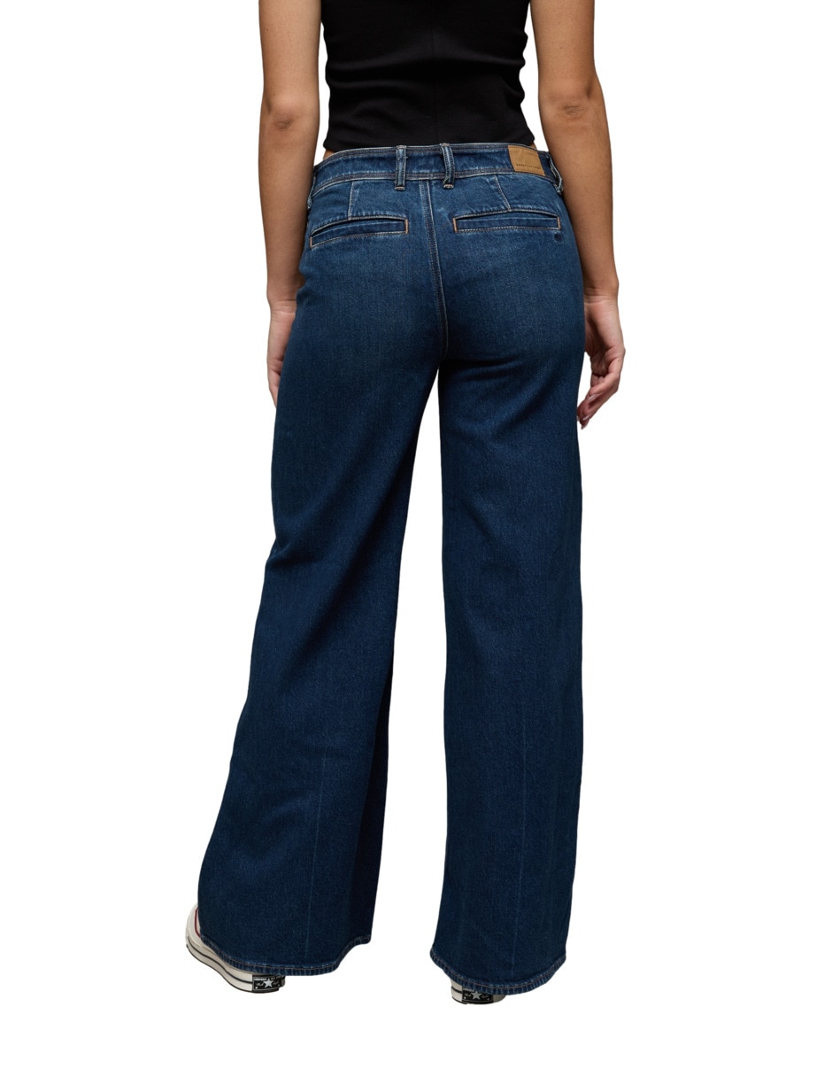 Jeans wide leg para mujer 2