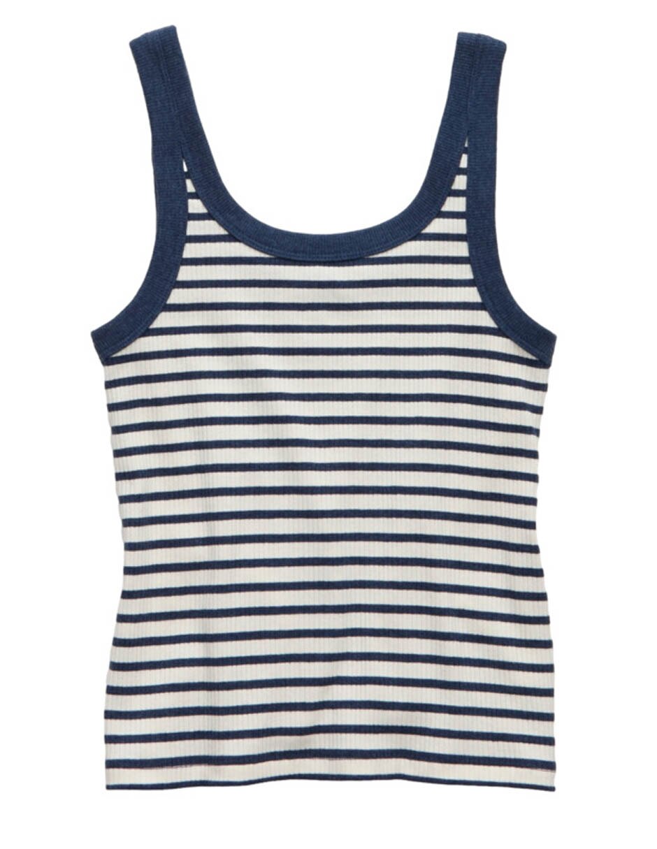 Top American Eagle escote medio tirante clásico