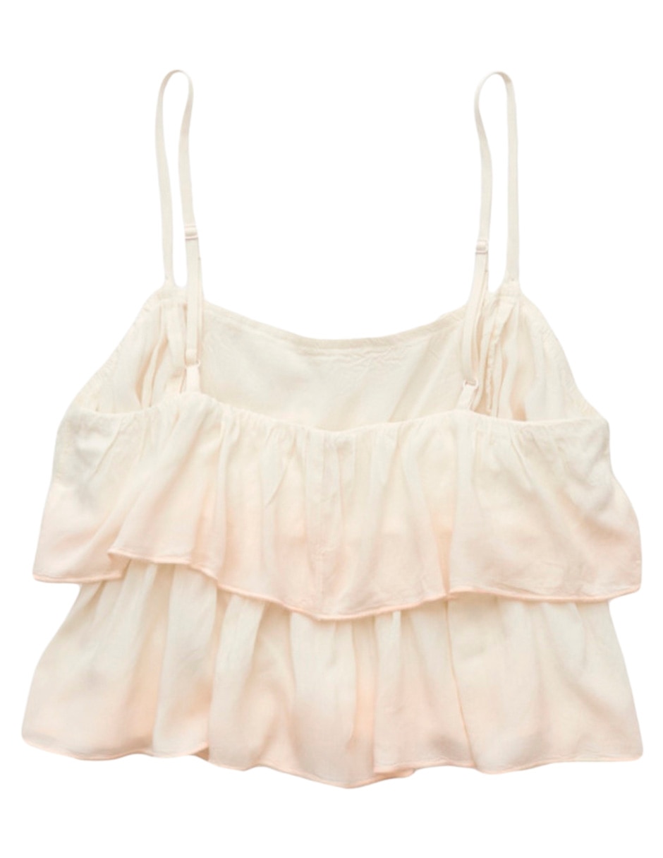 Top American Eagle escote cuadrado tirante ajustable