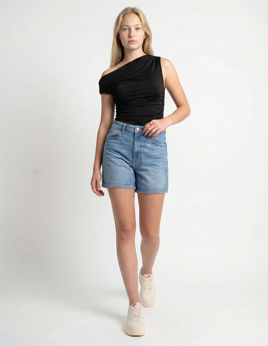 Short de mezclilla para mujer