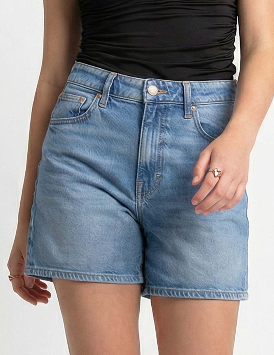 Short de mezclilla para mujer