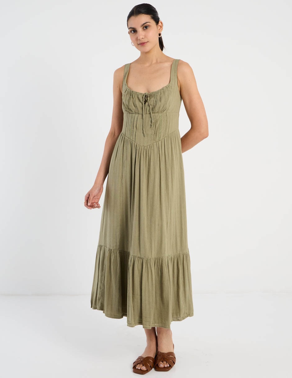 Vestido midi casual American Eagle dresses para mujer