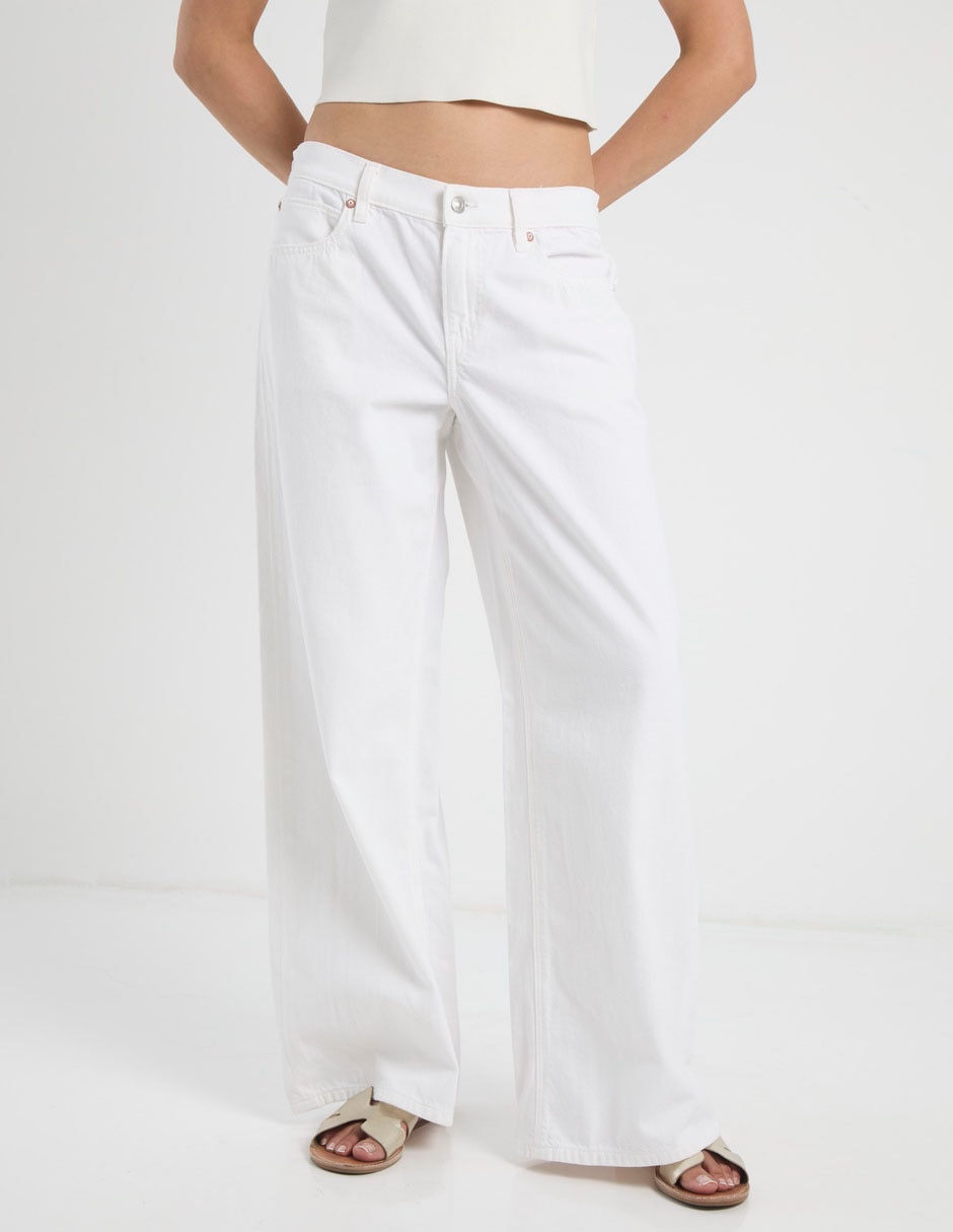 AMERICAN EAGLE "jeans/jegging/jeans jogger" regular wide leg american eagle fashion ae jeans "corte" cintura "para mujer"