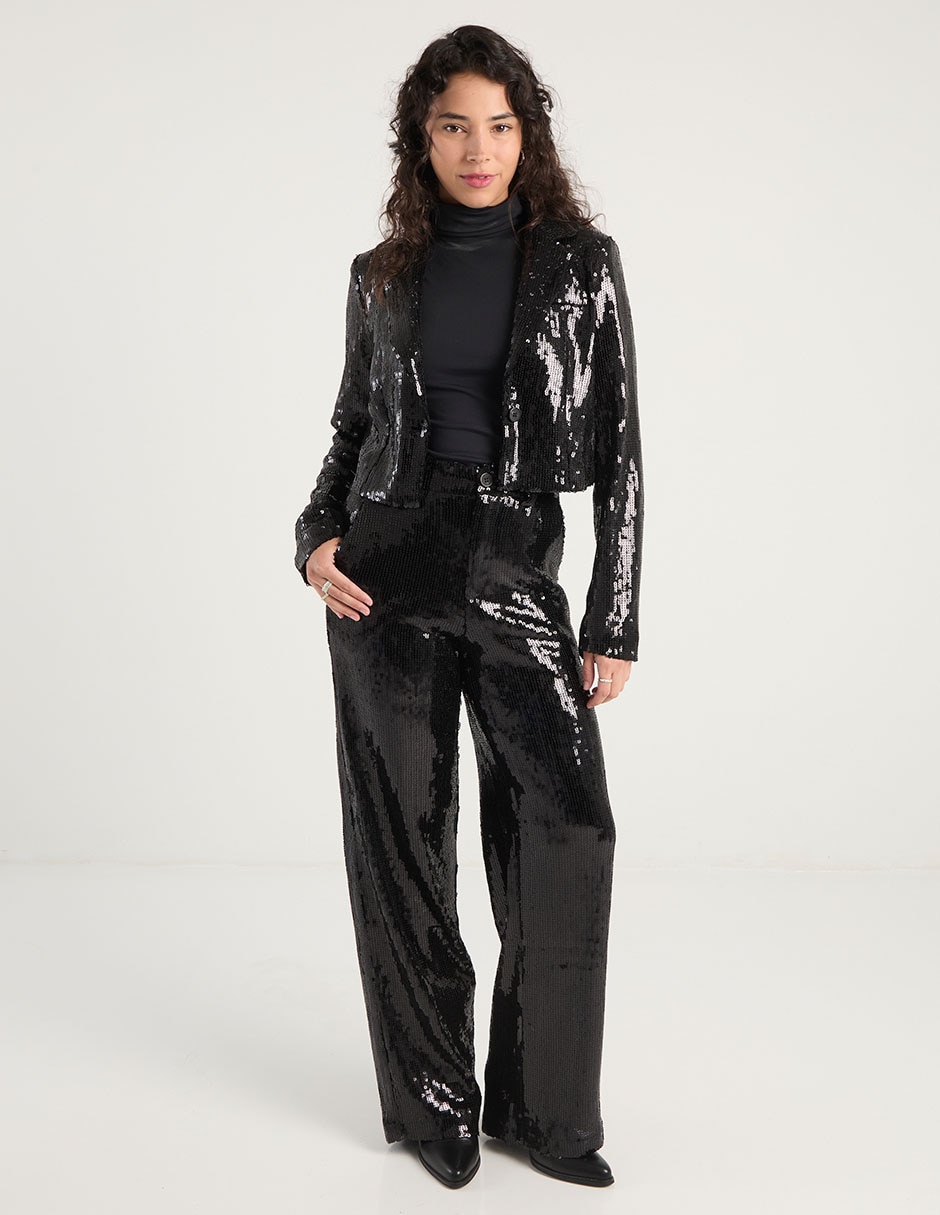 Pantalón relaxed wide leg para mujer 7