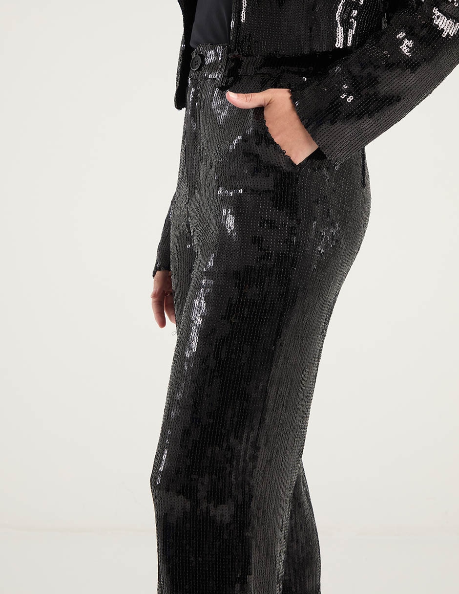 Pantalón relaxed wide leg para mujer 9