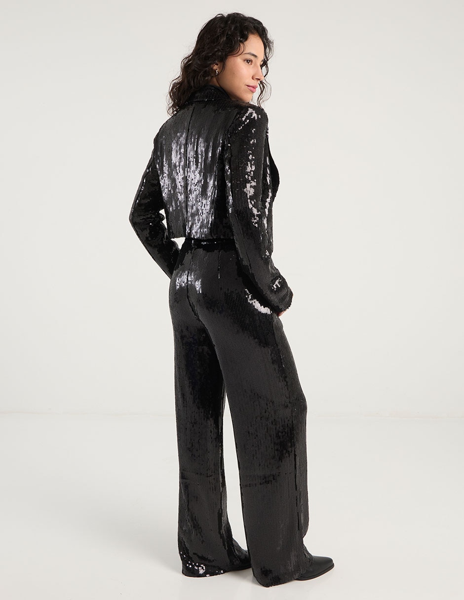 Pantalón relaxed wide leg para mujer 11