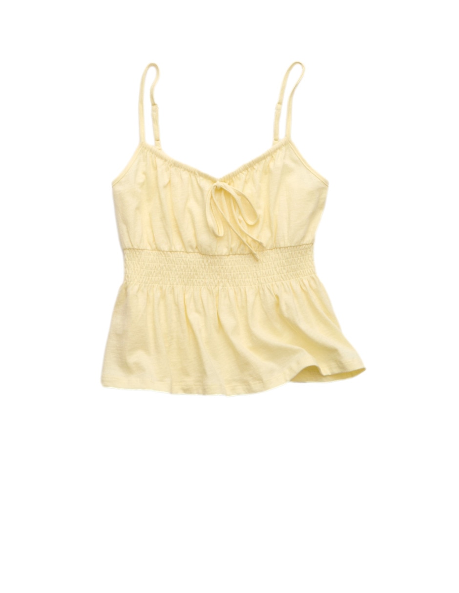 Top American Eagle escote cuadrado tirante delgado