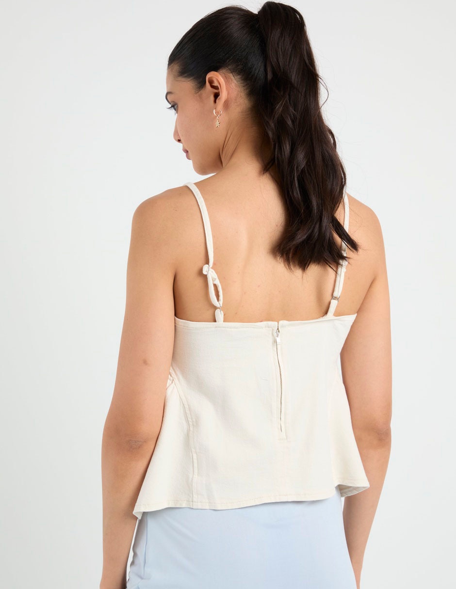 Top American Eagle Cuello (Si Aplica) Con Escote Escote (Si Aplica) Sin Escote Tirante (Si Aplica) Delgado