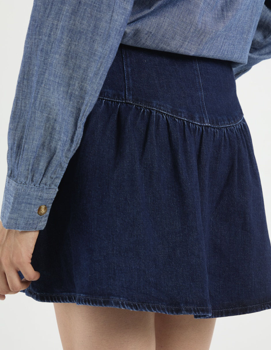 "falda/falda short/falda pantalón" mini "de" algodón "a la" (si aplica) cintura 5