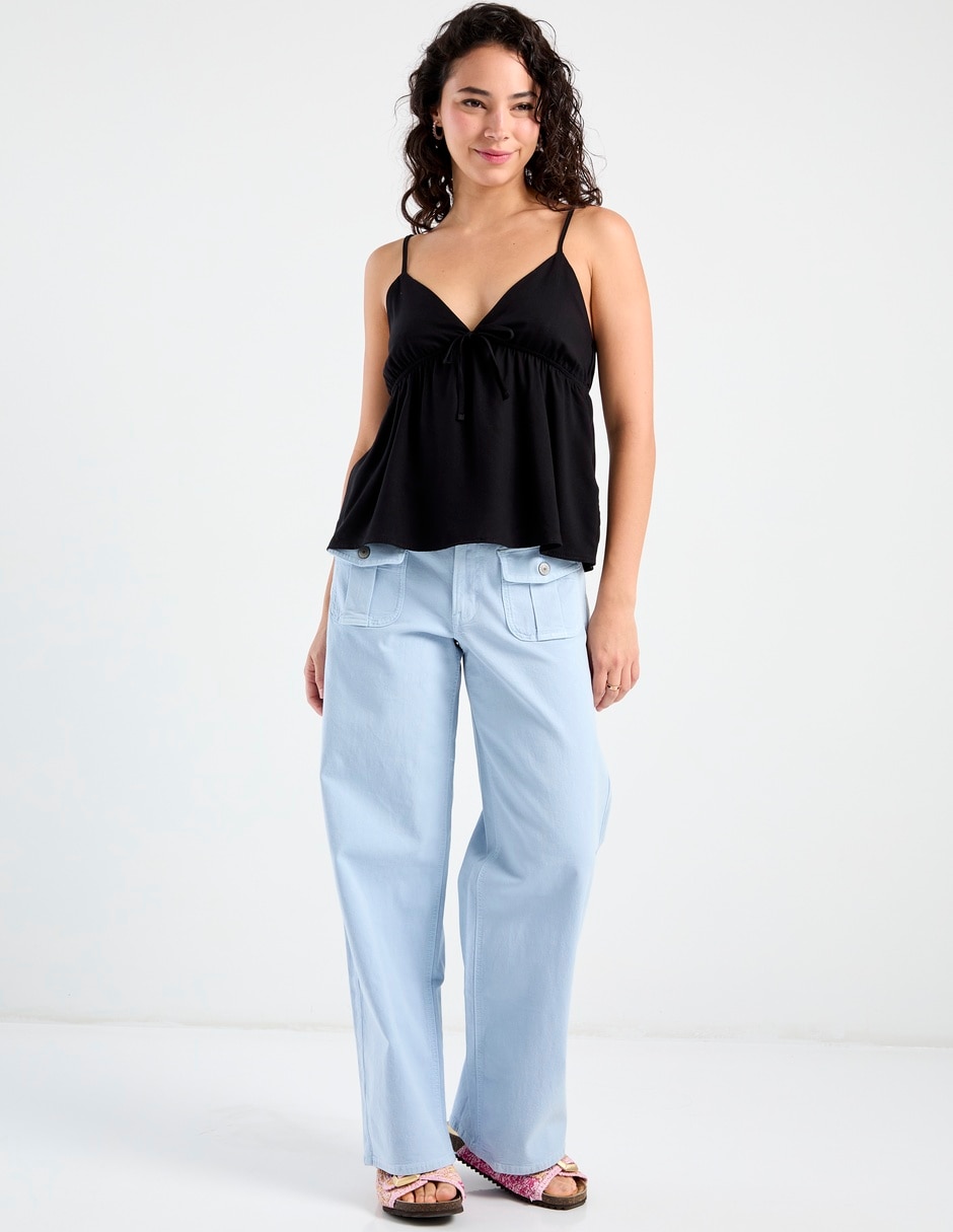 Pantalón wide leg para mujer 3