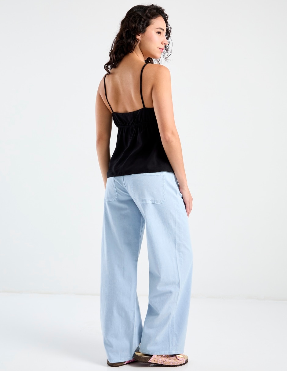 Pantalón wide leg para mujer 6