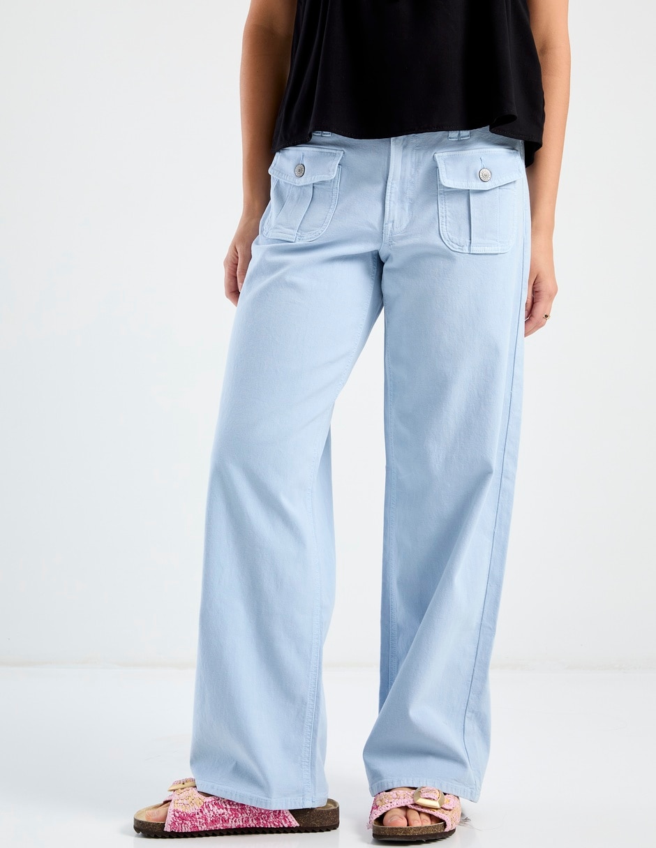 Pantalón wide leg para mujer
