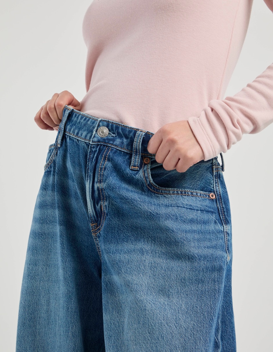 Jeans wide leg para mujer 4