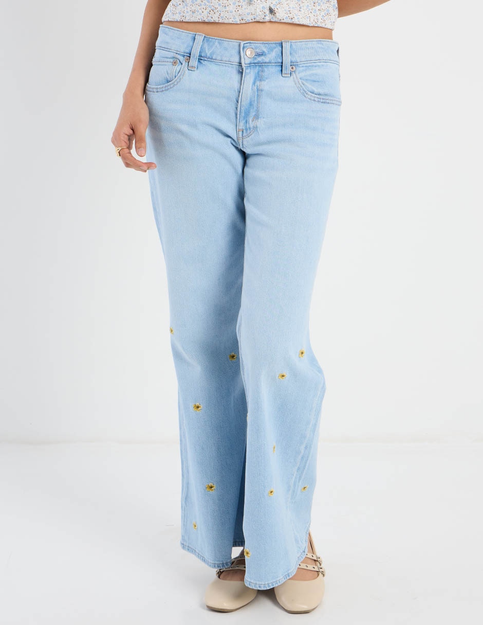 Jogger flare flare corte cintura para mujer Jogger flare flare corte cintura para mujer