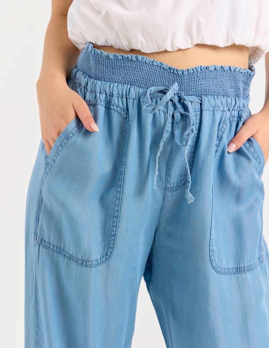 Pantalón jogger slim para mujer 9