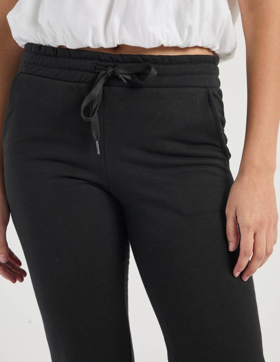 Pants flare con agujeta para mujer 4