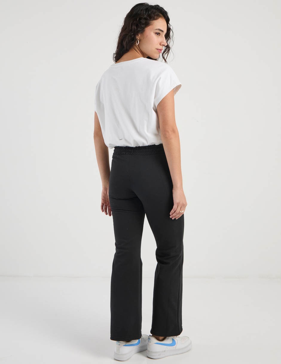 Pants flare con agujeta para mujer 6