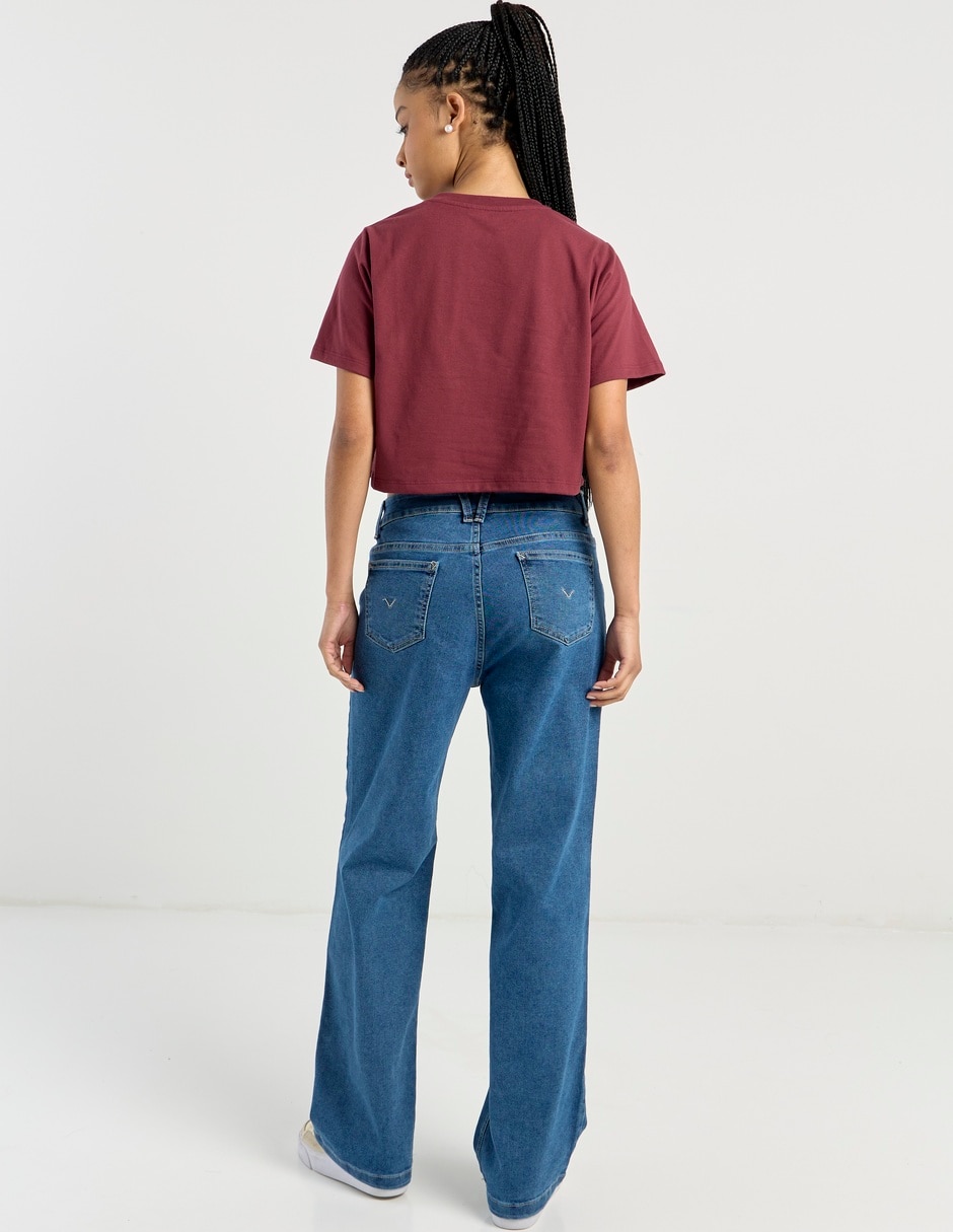 Jeans wide legpara mujer 6