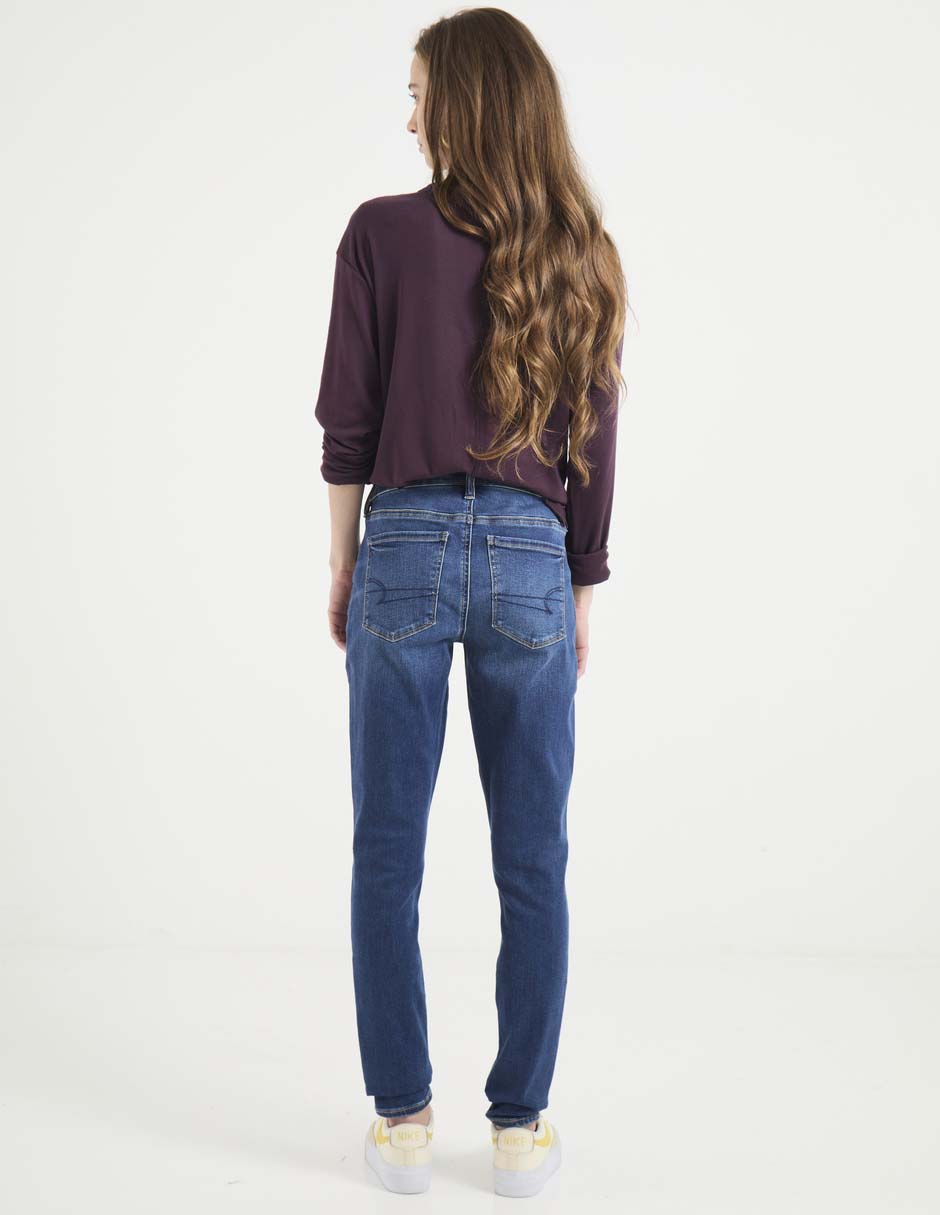Jeans straight para mujer 4