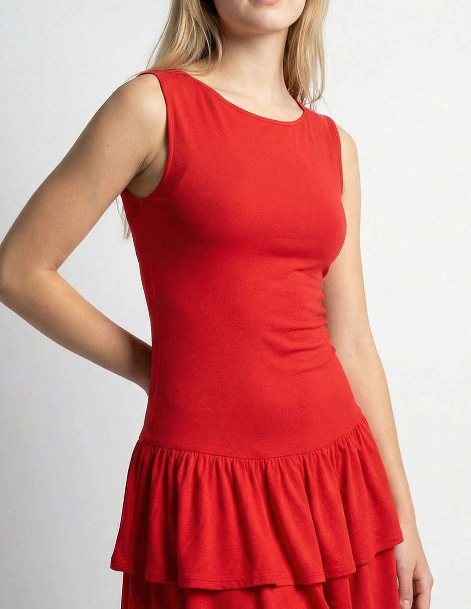 Vestido mini casual para mujer 8