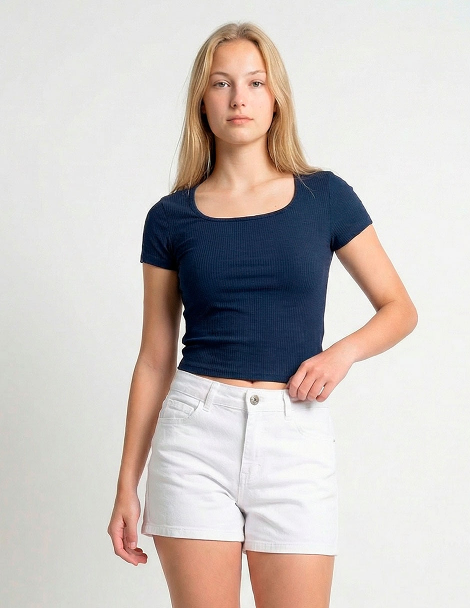 Short de mezclilla para mujer 1