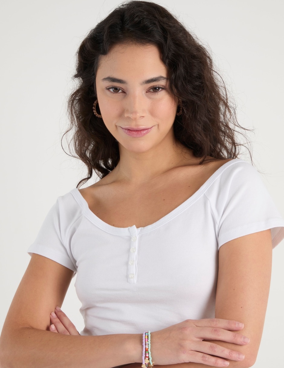 Blusa That's It manga corta para mujer