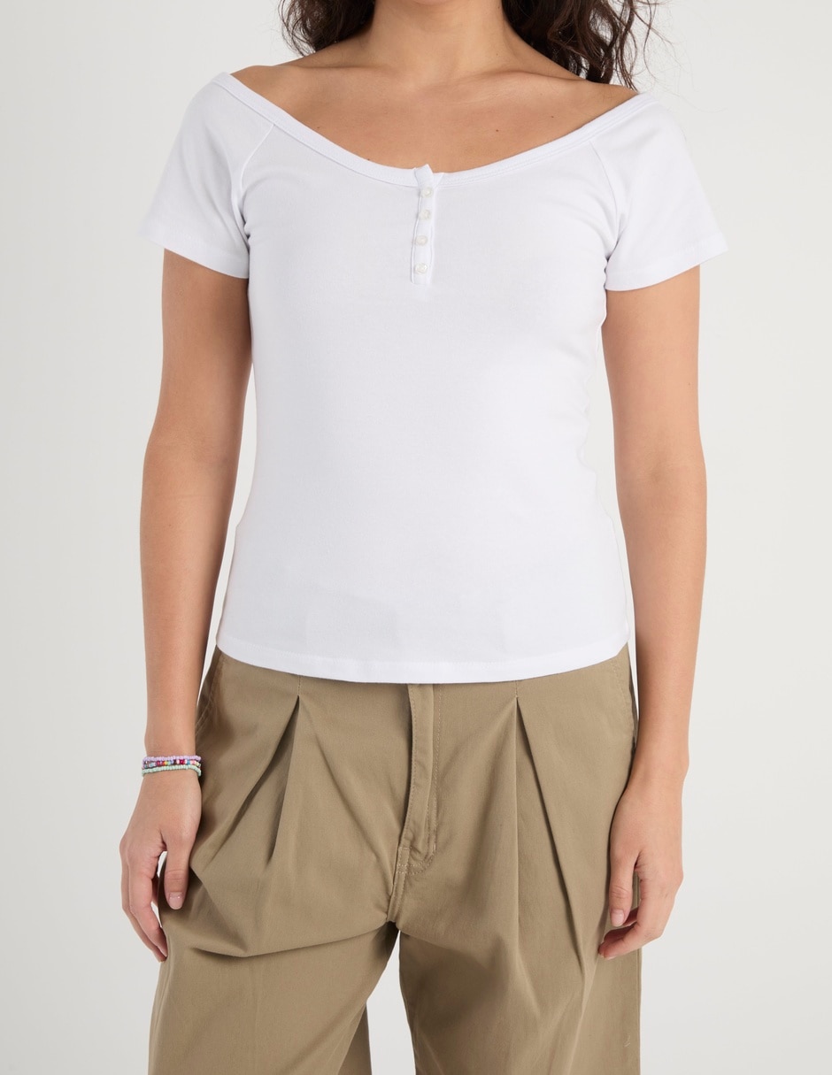 Blusa That's It manga corta para mujer