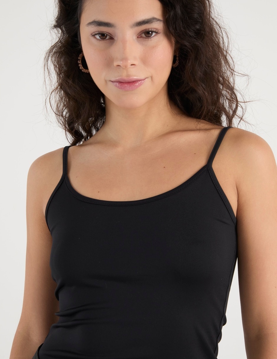 Top That's It cuello redondo tirante delgado