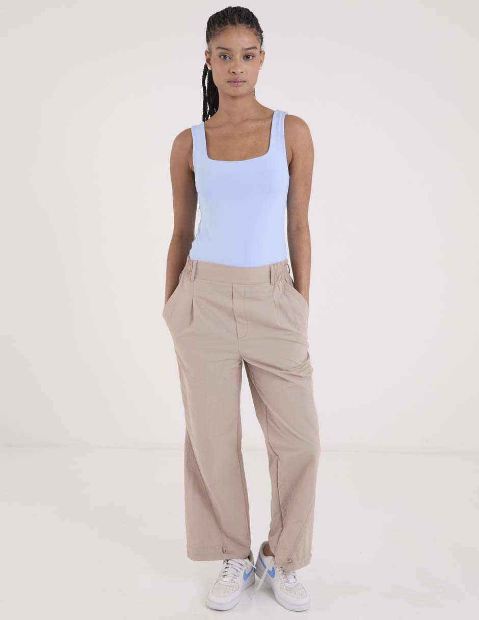 Body escote cuadrado para mujer