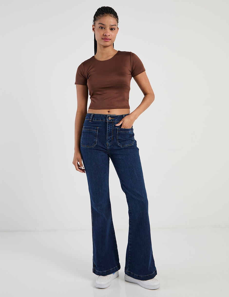 Jeans acampanado para mujer Jeans acampanado para mujer