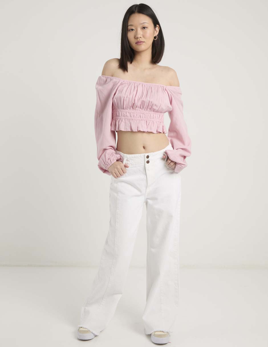 Jeans amplio para mujer 4